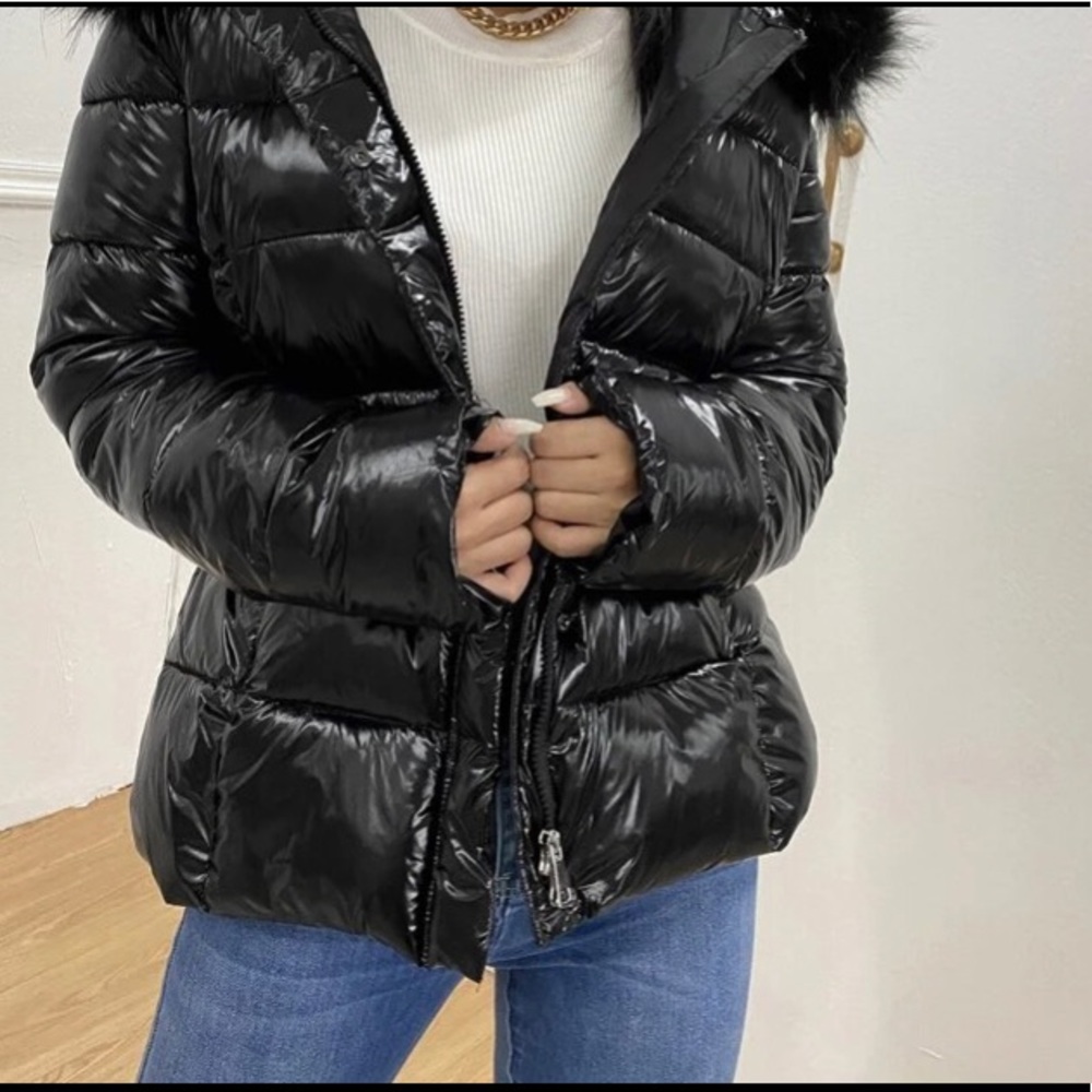 Black Puffer coat
